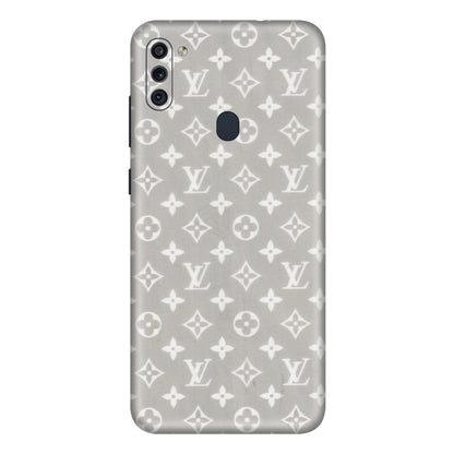 Samsung M/F/Note/Flip and C Phone Skins (All Models) - Luxury Brands Logo - Transparent Finish (T-07) Samsung Galaxy M11