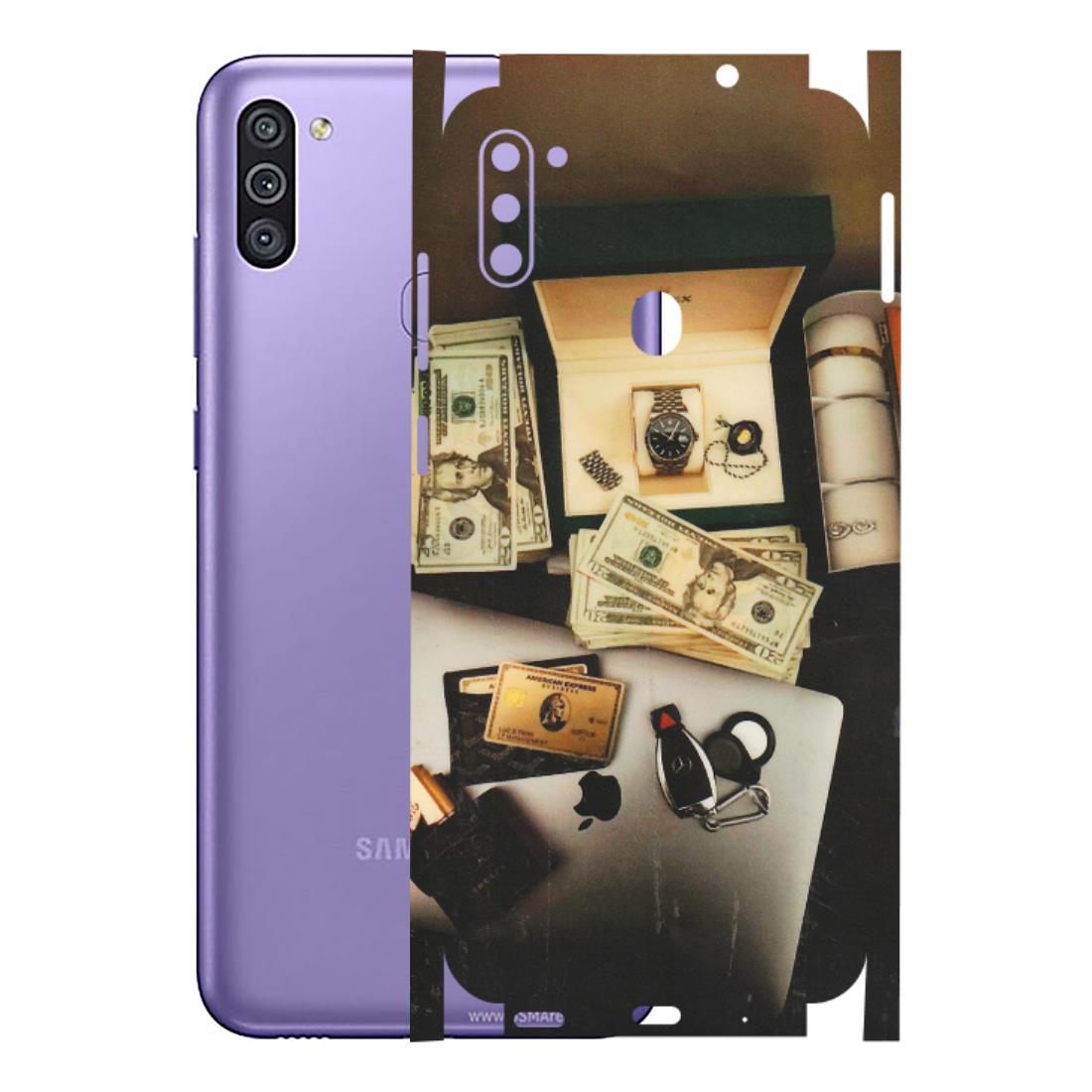 Samsung M/F/Note/Flip and C Phone Skins (All Models) - Luxury Lifestyle - Transparent Finish (T-11) Samsung Galaxy M11