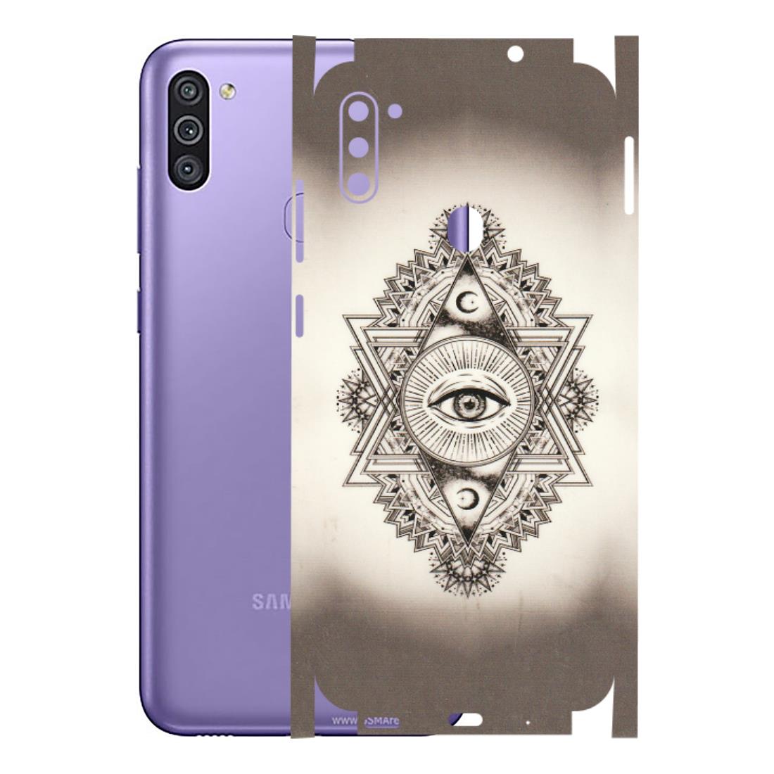 Samsung M/F/Note/Flip and C Phone Skins (All Models) - Illuminati Great Eye - Transparent Finish (T-14) Samsung Galaxy M11