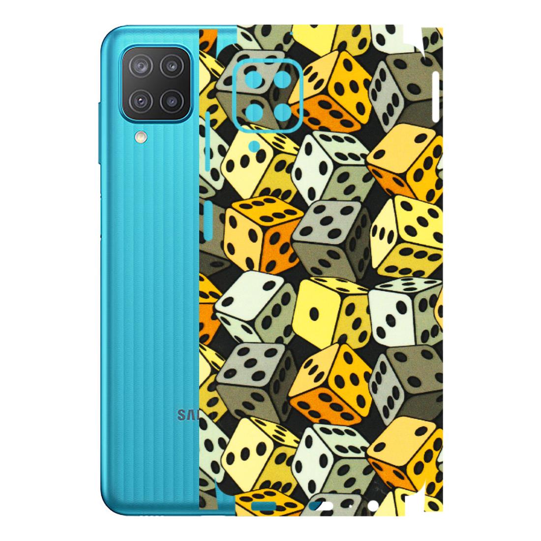 Samsung M/F/Note/Flip and C Phone Skins (All Models) - Dices Of Life - 3D Embossed Finish (L-04) Samsung Galaxy M12