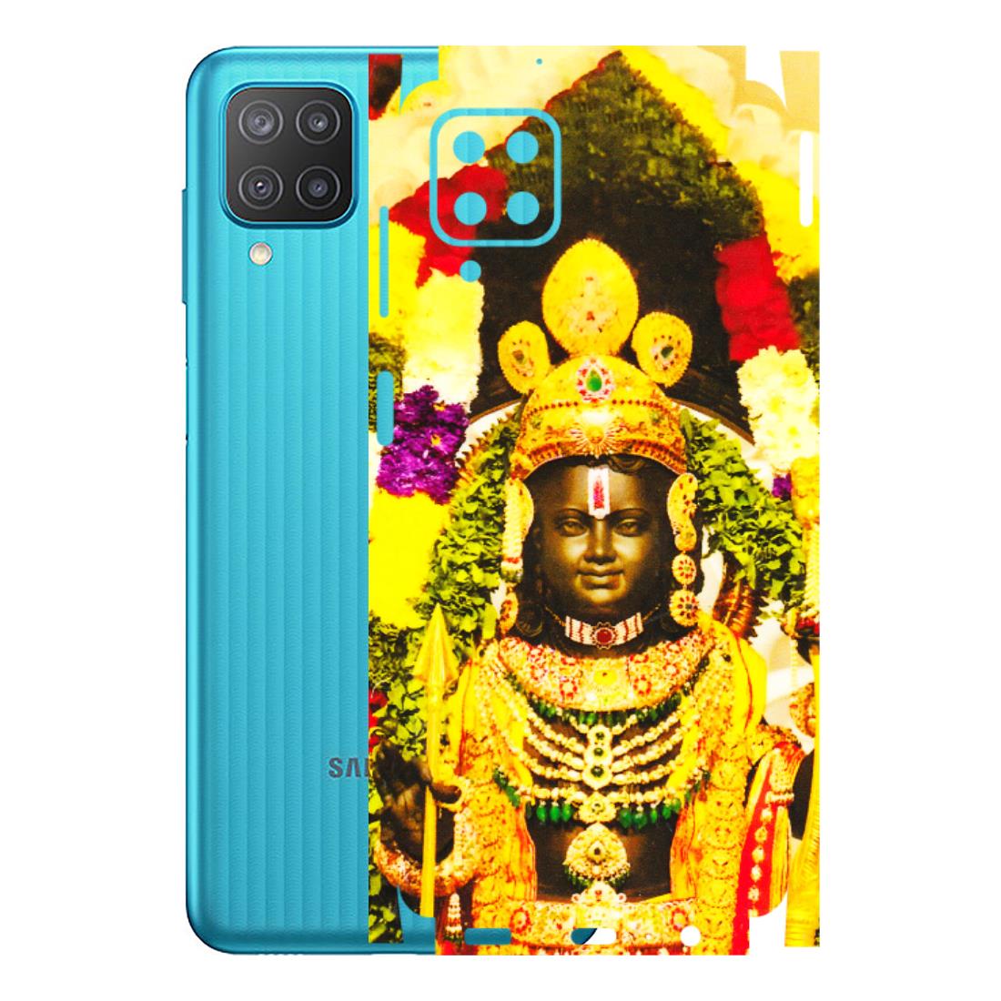Samsung M/F/Note/Flip and C Phone Skins (All Models) - Ram Lalla Ayodhya - 3D Embossed Finish (L-103) Samsung Galaxy M12