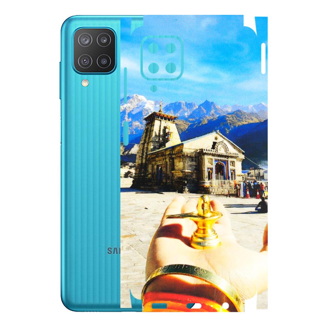 Samsung M/F/Note/Flip and C Phone Skins (All Models) - Beauty of Kedarnath - 3D Embossed Finish (L-108) Samsung Galaxy M12
