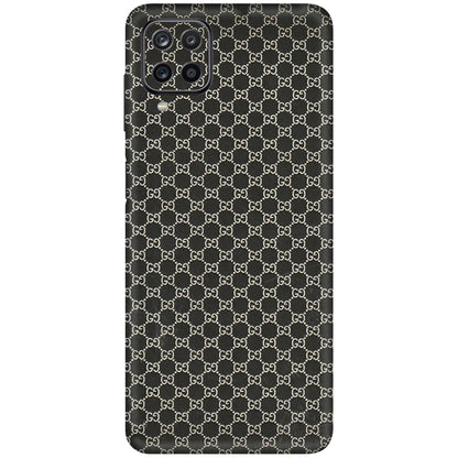 Samsung M/F/Note/Flip and C Phone Skins (All Models) - Black G Print - 3D Embossed Finish (L-109) Samsung Galaxy M12