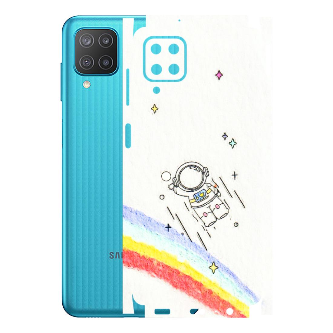 Samsung M/F/Note/Flip and C Phone Skins (All Models) - Milkyway Astronaut - 3D Embossed Finish (L-110) Samsung Galaxy M12