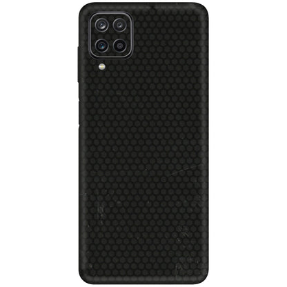 Samsung M/F/Note/Flip and C Phone Skins (All Models) - Black honeycomb - 3D Embossed Finish (L-114) Samsung Galaxy M12