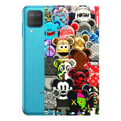 Samsung M/F/Note/Flip and C Phone Skins (All Models) - More Mickey Mouses - 3D Embossed Finish (L-118) Samsung Galaxy M12