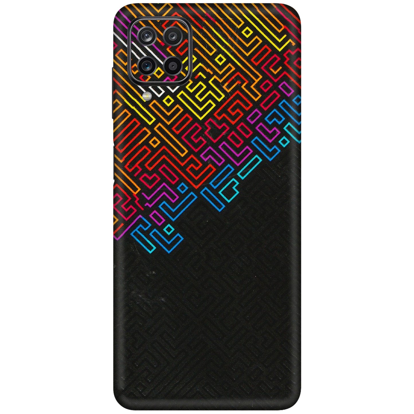 Samsung M/F/Note/Flip and C Phone Skins (All Models) - Dotme Pattern Art - 3D Embossed Finish (L-121) Samsung Galaxy M12
