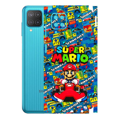 Samsung M/F/Note/Flip and C Phone Skins (All Models) - Super Mario Kart - 3D Embossed Finish (L-140) Samsung Galaxy M12