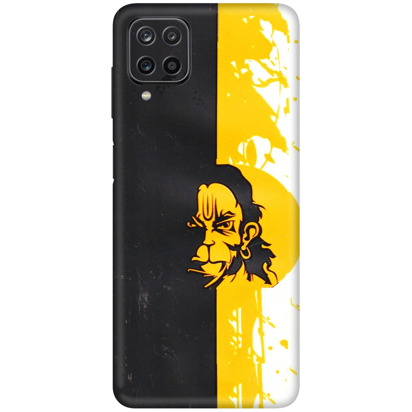Samsung M/F/Note/Flip and C Phone Skins (All Models) - Bajrangbali - 3D Embossed Finish (L-151) Samsung Galaxy M12
