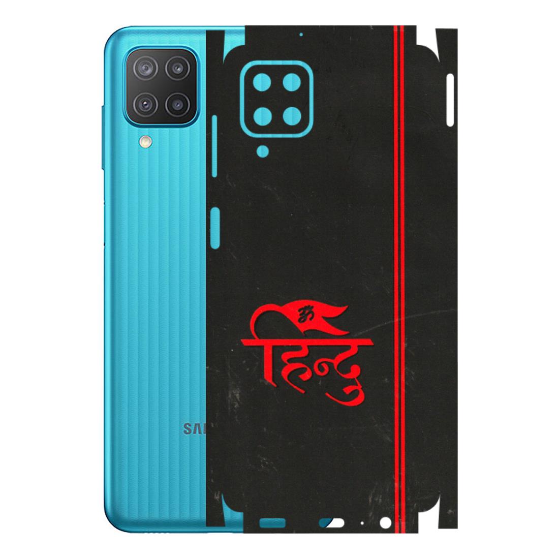 Samsung M/F/Note/Flip and C Phone Skins (All Models) - Hindu Black - 3D Embossed Finish (L-153) Samsung Galaxy M12