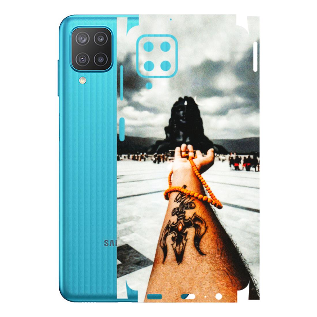 Samsung M/F/Note/Flip and C Phone Skins (All Models) - Jai Adiyogi Mahakaal - 3D Embossed Finish (L-164) Samsung Galaxy M12