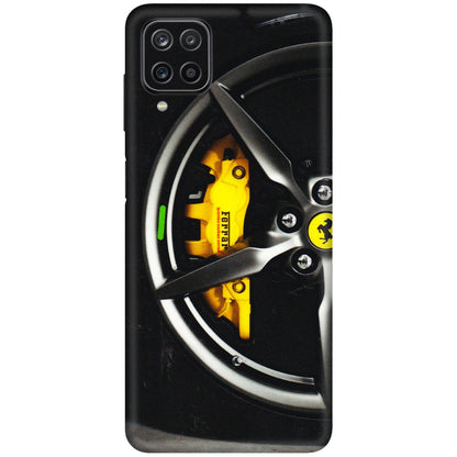 Samsung M/F/Note/Flip and C Phone Skins (All Models) - Ferrari Wheel Alloy - 3D Embossed Finish (L-173) Samsung Galaxy M12