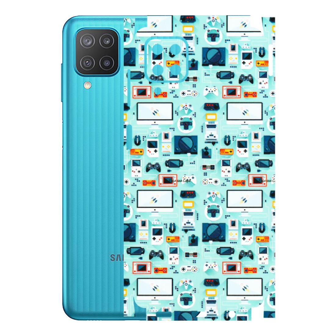 Samsung M/F/Note/Flip and C Phone Skins (All Models) - Gadgets Doodle - 3D Embossed Finish (L-184) Samsung Galaxy M12