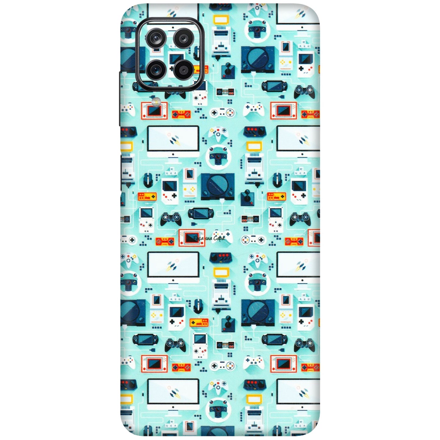 Samsung M/F/Note/Flip and C Phone Skins (All Models) - Gadgets Doodle - 3D Embossed Finish (L-184) Samsung Galaxy M12