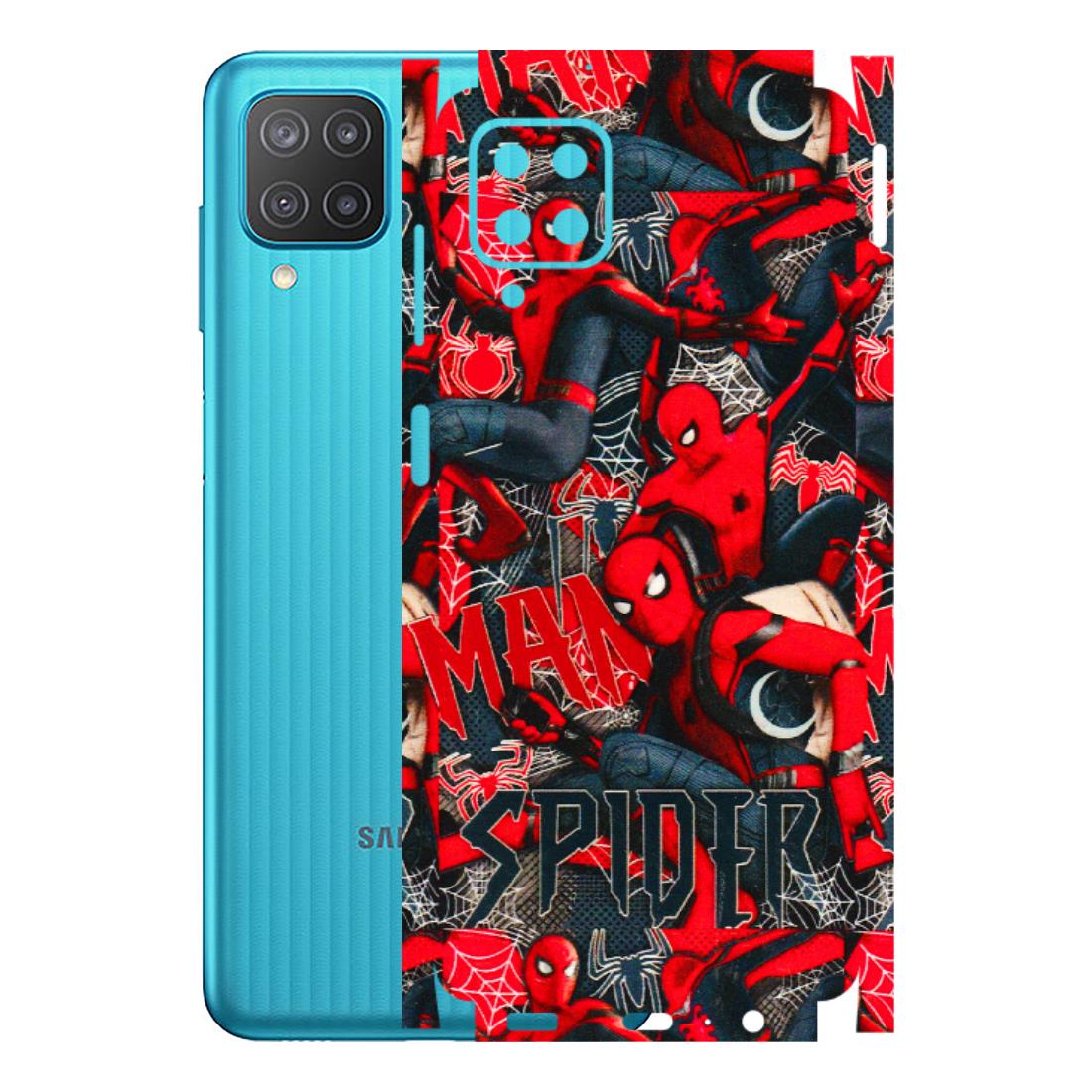 Samsung M/F/Note/Flip and C Phone Skins (All Models) - SpiderMan Cool - 3D Embossed Finish (L-188) Samsung Galaxy M12
