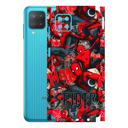 Samsung M/F/Note/Flip and C Phone Skins (All Models) - SpiderMan Cool - 3D Embossed Finish (L-188) Samsung Galaxy M12
