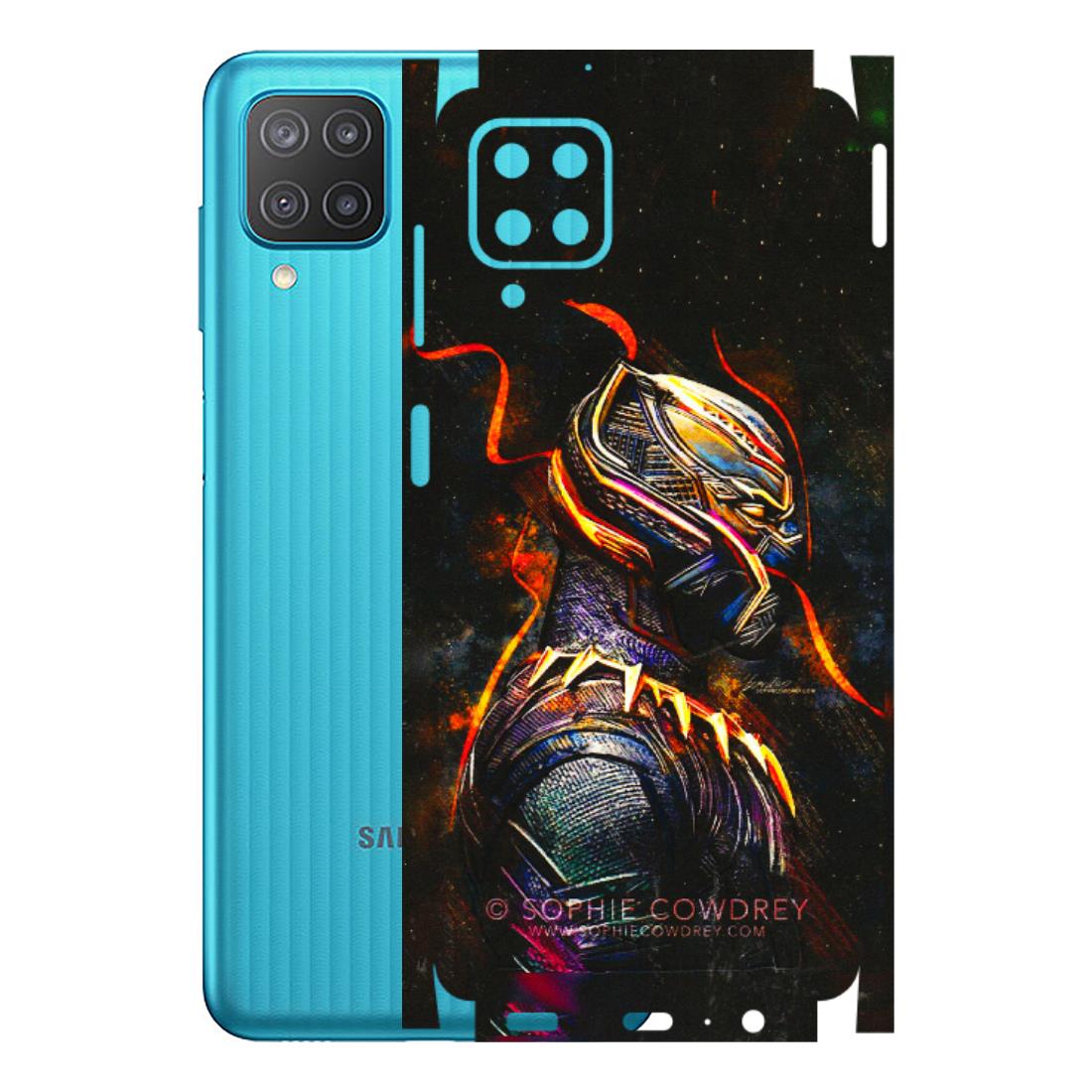 Samsung M/F/Note/Flip and C Phone Skins (All Models) - Black Panther - 3D Embossed Finish (L-190) Samsung Galaxy M12