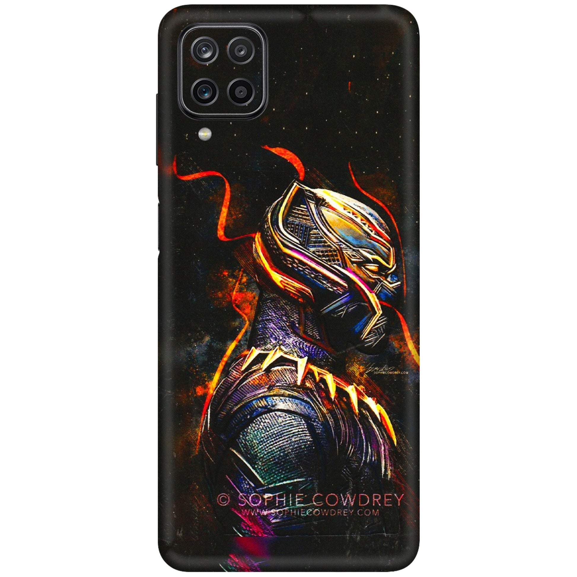 Samsung M/F/Note/Flip and C Phone Skins (All Models) - Black Panther - 3D Embossed Finish (L-190) Samsung Galaxy M12