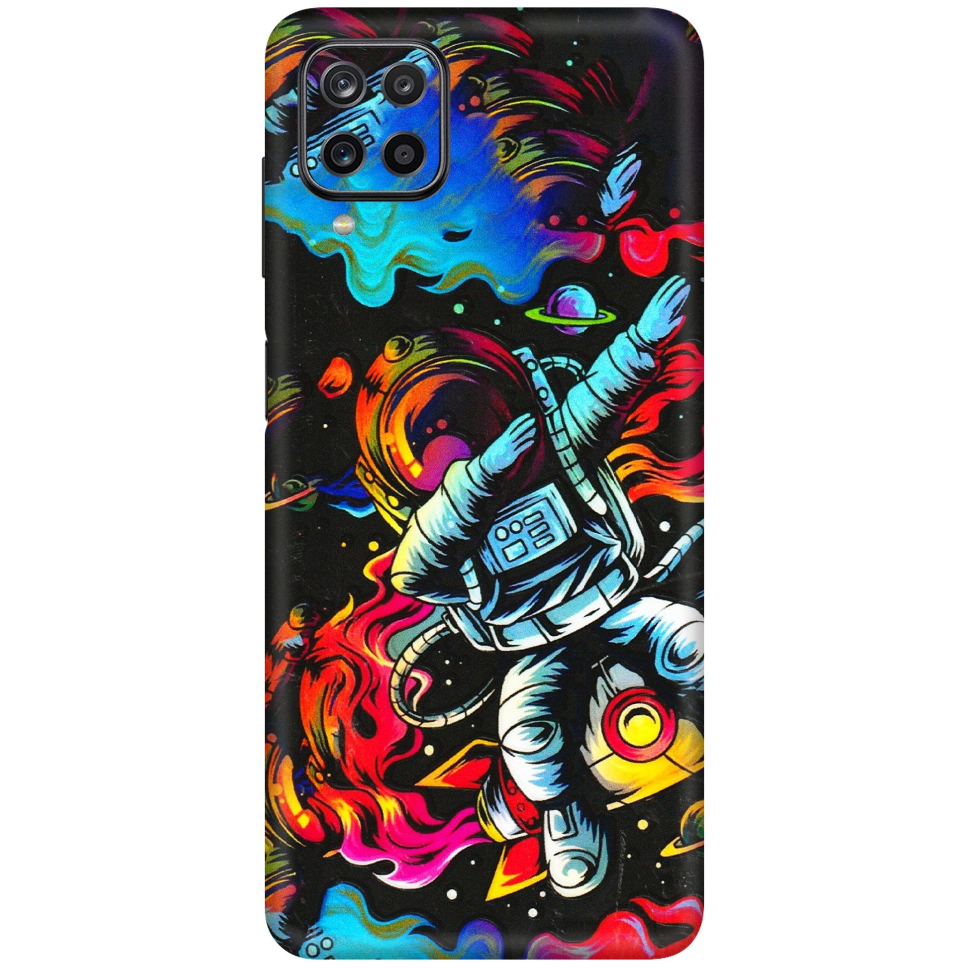 Samsung M/F/Note/Flip and C Phone Skins (All Models) - Astronaut Dope - 3D Embossed Finish (L-191) Samsung Galaxy M12