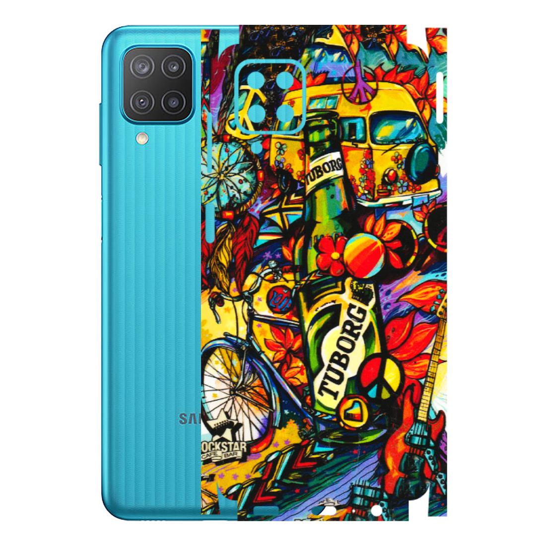 Samsung M/F/Note/Flip and C Phone Skins (All Models) - Cool Beer Bottle - 3D Embossed Finish (L-193) Samsung Galaxy M12