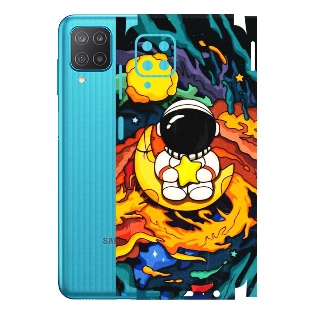 Samsung M/F/Note/Flip and C Phone Skins (All Models) - Baby Astronaut - 3D Embossed Finish (L-197) Samsung Galaxy M12