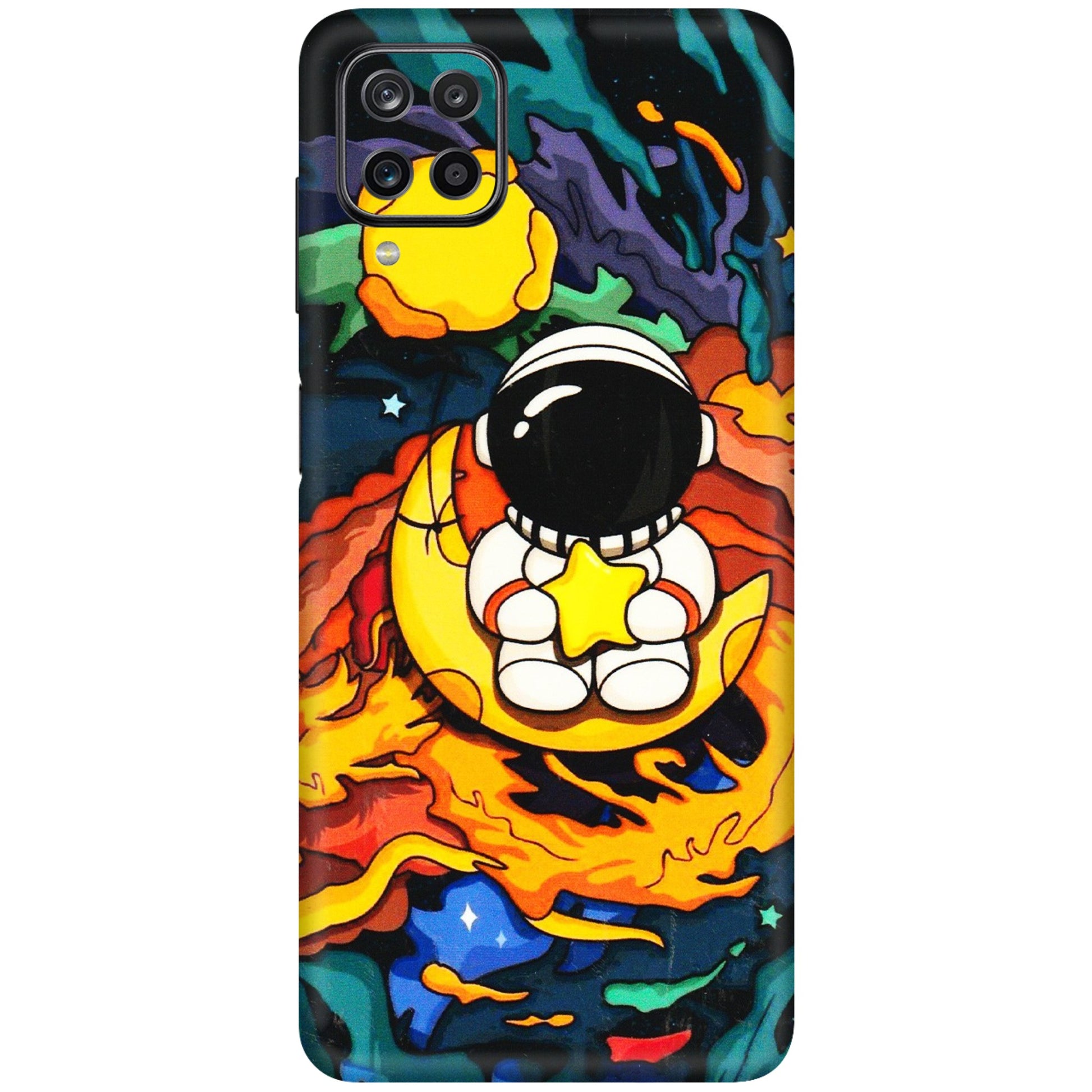 Samsung M/F/Note/Flip and C Phone Skins (All Models) - Baby Astronaut - 3D Embossed Finish (L-197) Samsung Galaxy M12