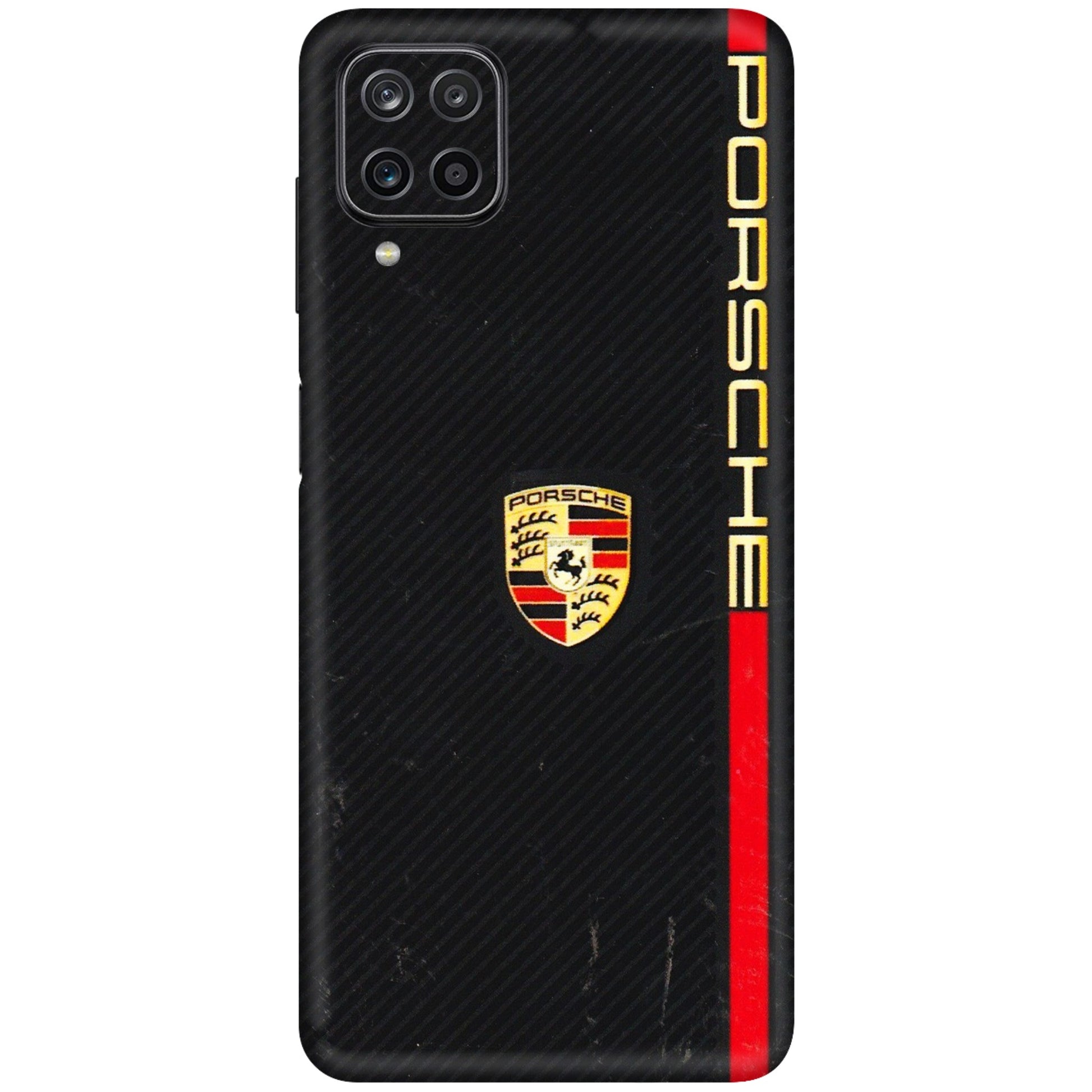 Samsung M/F/Note/Flip and C Phone Skins (All Models) - Premium Porsche - 3D Embossed Finish (L-225) Samsung Galaxy M12