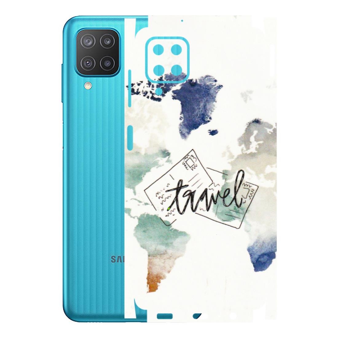 Samsung M/F/Note/Flip and C Phone Skins (All Models) - Travel The World - 3D Embossed Finish (L-232) Samsung Galaxy M12