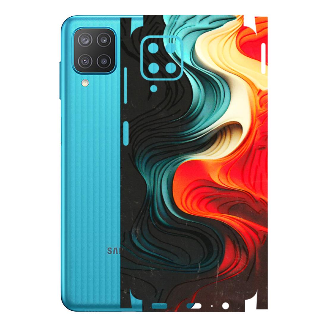 Samsung M/F/Note/Flip and C Phone Skins (All Models) - The Silky Swirl - 3D Embossed Finish (L-240) Samsung Galaxy M12
