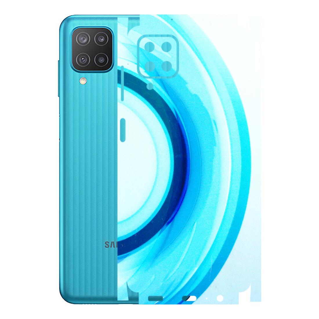 Samsung M/F/Note/Flip and C Phone Skins (All Models) - The Blue Curve - 3D Embossed Finish (L-244) Samsung Galaxy M12