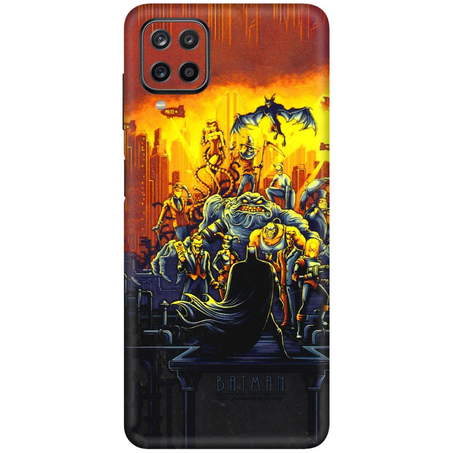 Samsung M/F/Note/Flip and C Phone Skins (All Models) - Games Doodles - 3D Embossed Finish (L-24) Samsung Galaxy M12