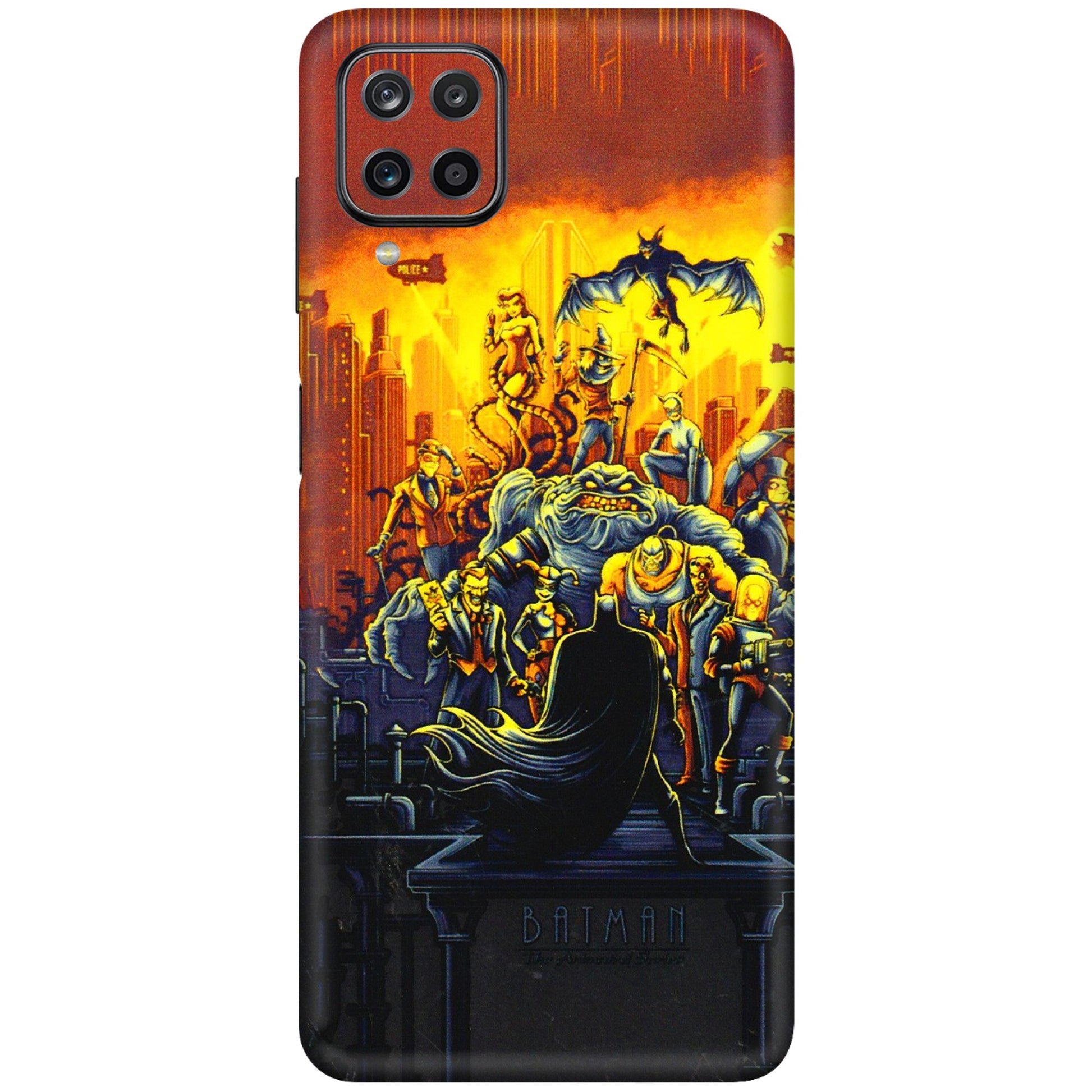 Samsung M/F/Note/Flip and C Phone Skins (All Models) - Games Doodles - 3D Embossed Finish (L-24) Samsung Galaxy M12
