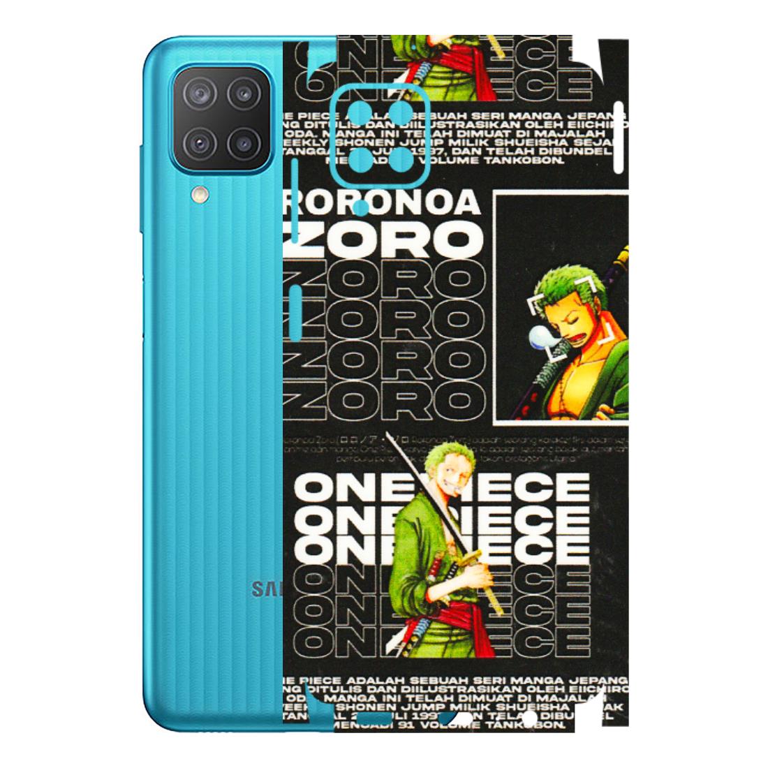 Samsung M/F/Note/Flip and C Phone Skins (All Models) - One Piece Zoro - 3D Embossed Finish (L-250) Samsung Galaxy M12