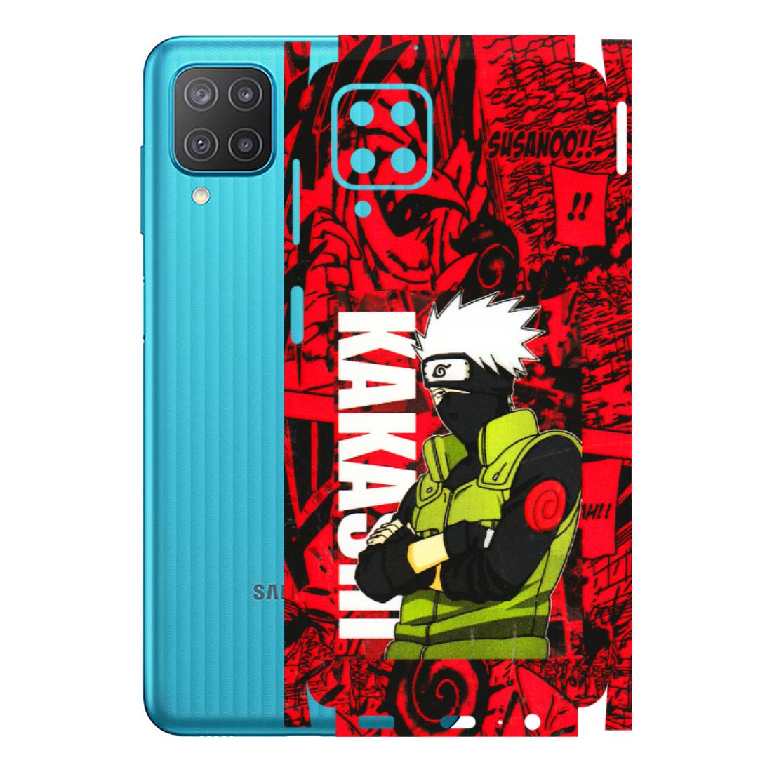 Samsung M/F/Note/Flip and C Phone Skins (All Models) - Kakashi Red Anime - 3D Embossed Finish (L-251) Samsung Galaxy M12