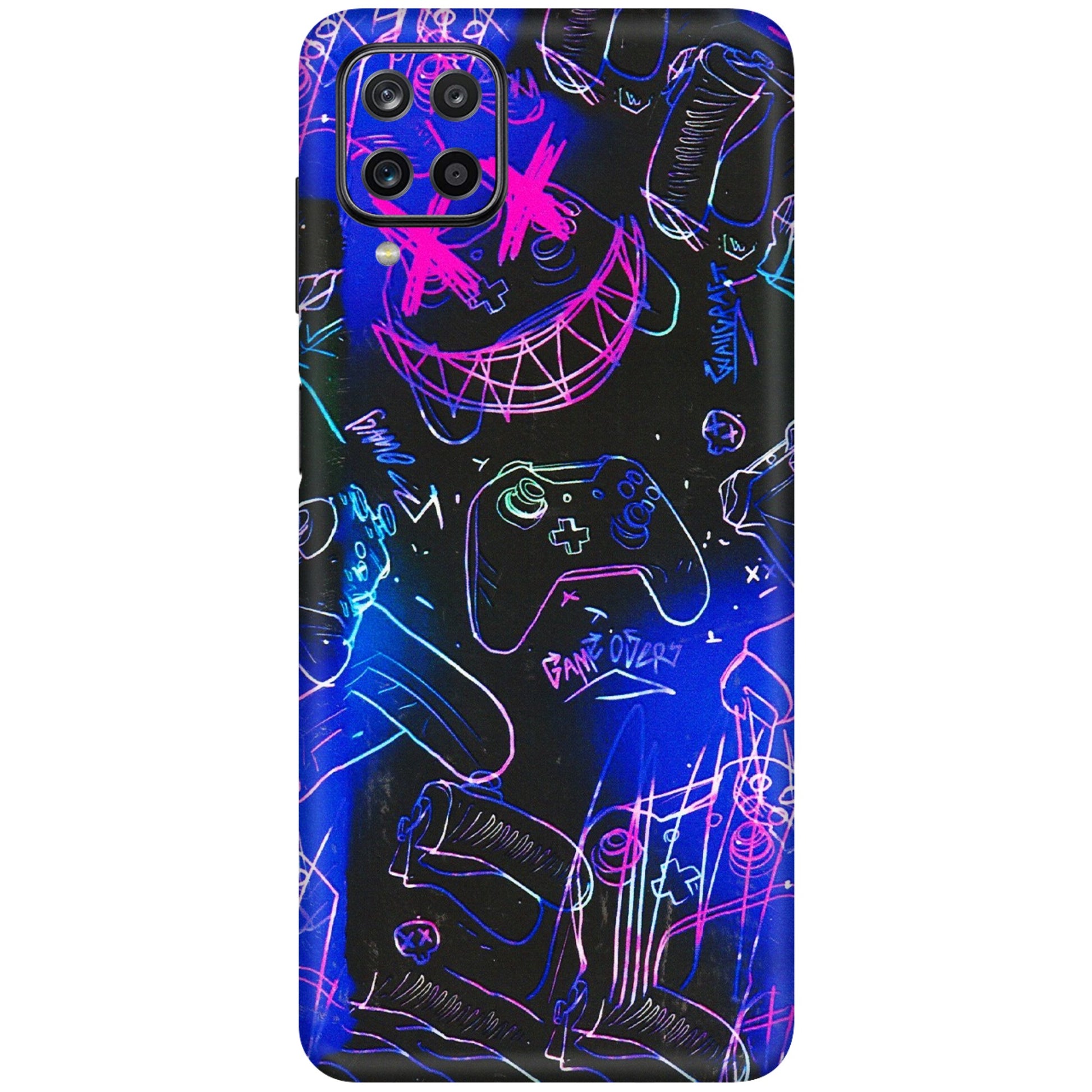 Samsung M/F/Note/Flip and C Phone Skins (All Models) - Gamers Paradise - 3D Embossed Finish (L-258) Samsung Galaxy M12