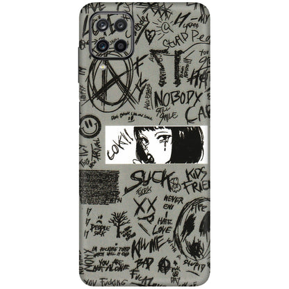 Samsung M/F/Note/Flip and C Phone Skins (All Models) - Never Have Love Anime - 3D Embossed Finish (L-260) Samsung Galaxy M12