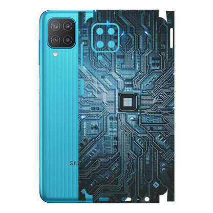 Samsung M/F/Note/Flip and C Phone Skins (All Models) - Original Circuit - 3D Embossed Finish (L-267) Samsung Galaxy M12