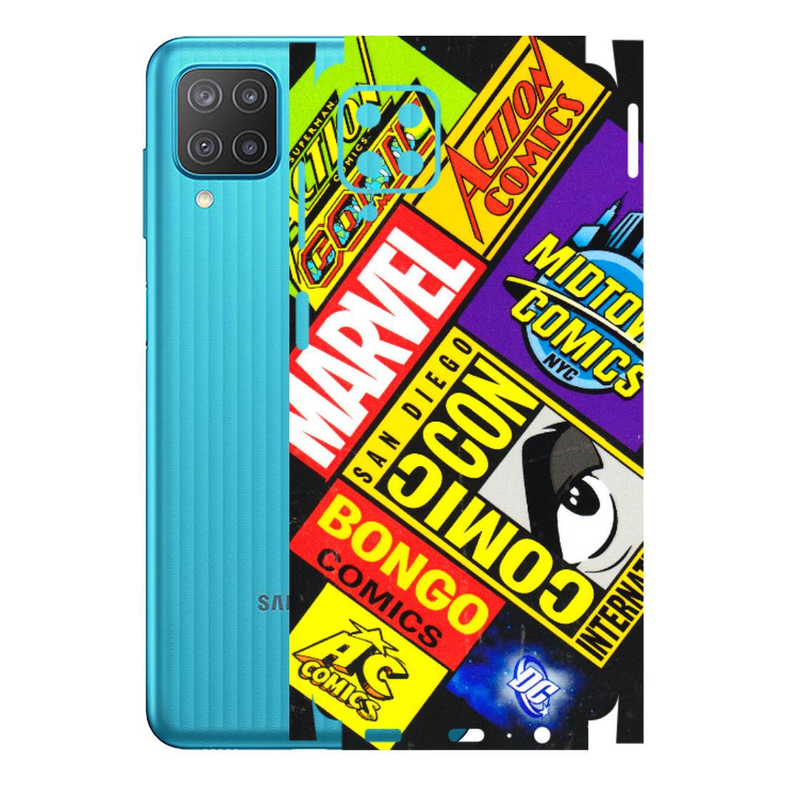 Samsung M/F/Note/Flip and C Phone Skins (All Models) - Bongo Comic Con - 3D Embossed Finish (L-325) Samsung Galaxy M12