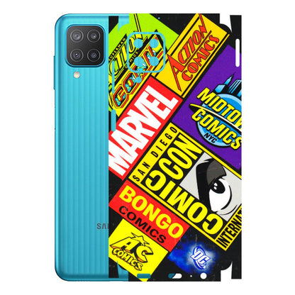 Samsung M/F/Note/Flip and C Phone Skins (All Models) - Bongo Comic Con - 3D Embossed Finish (L-325) Samsung Galaxy M12