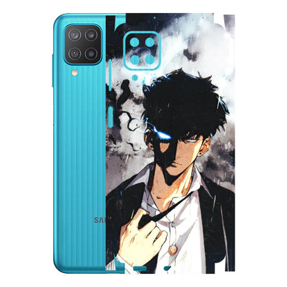 Samsung M/F/Note/Flip and C Phone Skins (All Models) - Sung Jinwoo Manhwa Anime - 3D Embossed Finish (L-328) Samsung Galaxy M12
