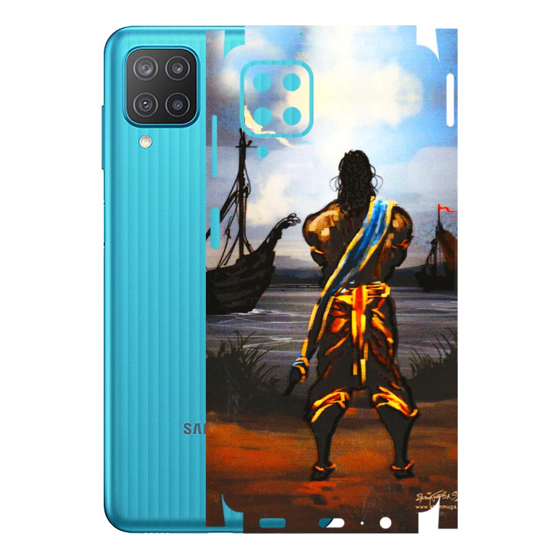 Samsung M/F/Note/Flip and C Phone Skins (All Models) - Heavenly God Figure - 3D Embossed Finish (L-34) Samsung Galaxy M12