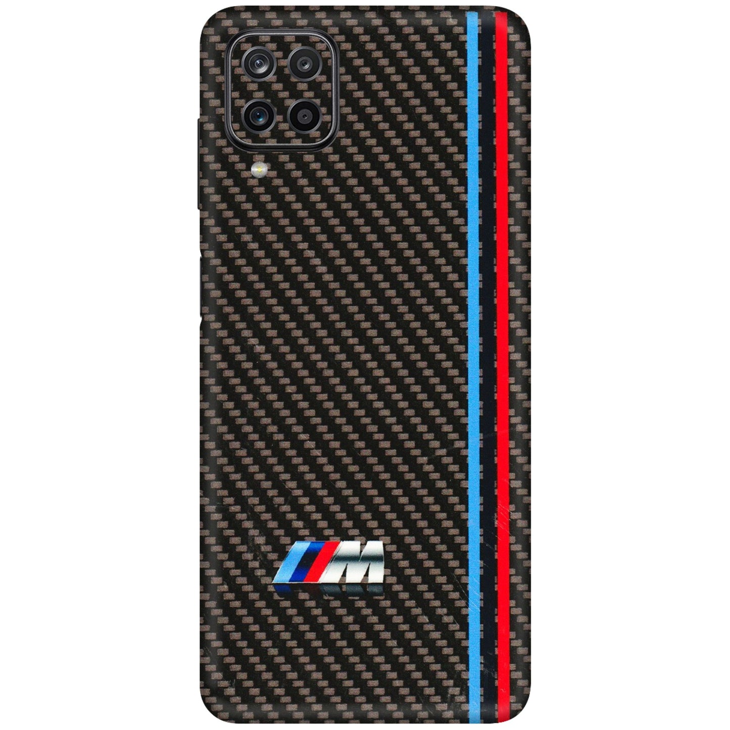 Samsung M/F/Note/Flip and C Phone Skins (All Models) - BM Carbon Fiber Feels - 3D Embossed Finish (L-38) Samsung Galaxy M12