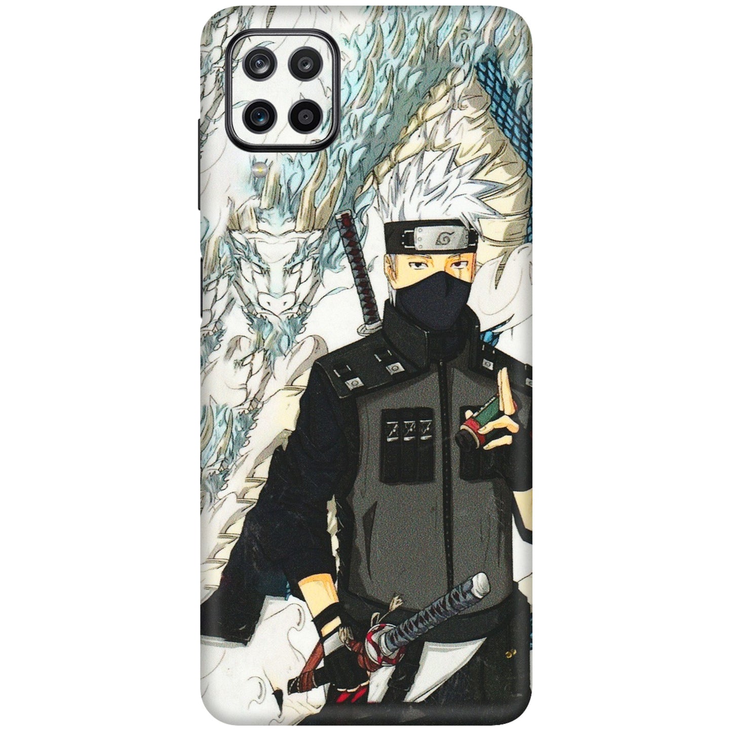 Samsung M/F/Note/Flip and C Phone Skins (All Models) - Kakashi Hatake Naruto Anime - 3D Embossed Finish (L-46) Samsung Galaxy M12