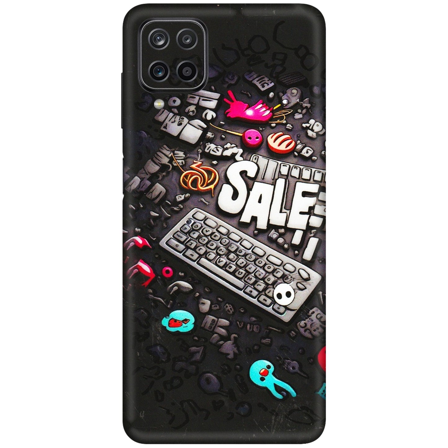 Samsung M/F/Note/Flip and C Phone Skins (All Models) - Gadgets Sale - 3D Embossed Finish (L-50) Samsung Galaxy M12