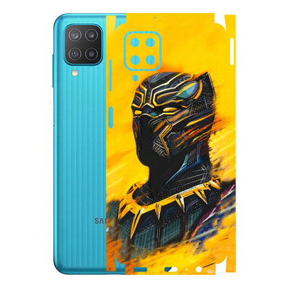 Samsung M/F/Note/Flip and C Phone Skins (All Models) - Yellow Panther - 3D Embossed Finish (L-54) Samsung Galaxy M12