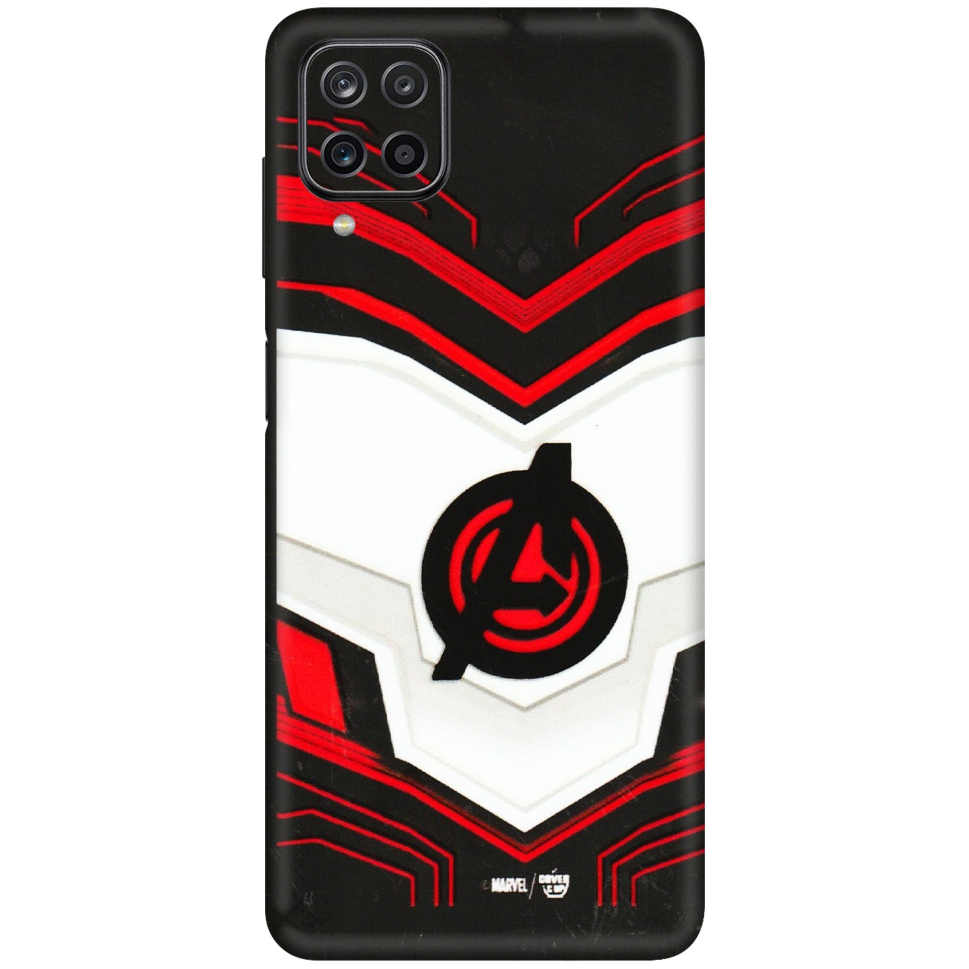 Samsung M/F/Note/Flip and C Phone Skins (All Models) - Avengers Logo - 3D Embossed Finish (L-55) Samsung Galaxy M12