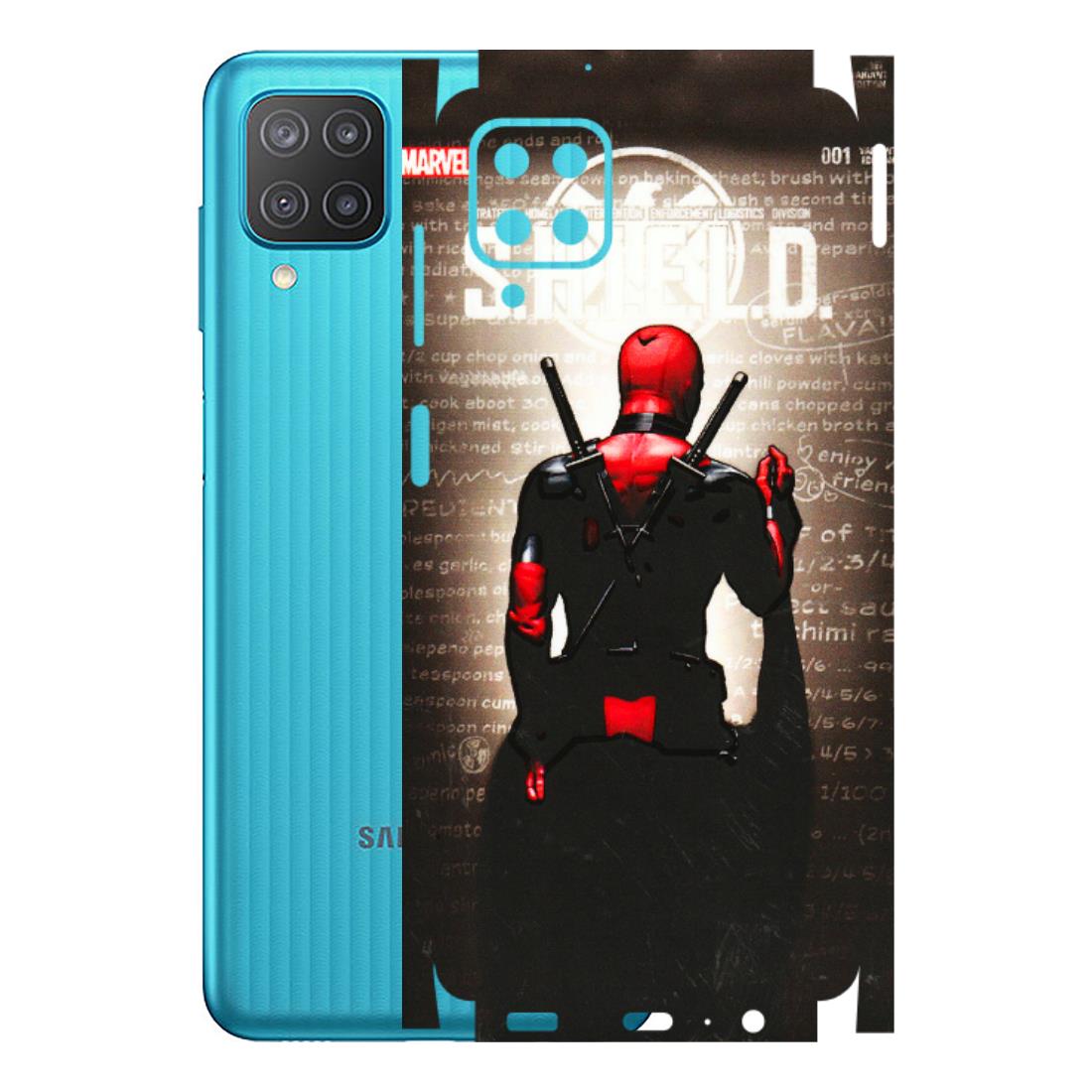 Samsung M/F/Note/Flip and C Phone Skins (All Models) - Deadpool - 3D Embossed Finish (L-56) Samsung Galaxy M12