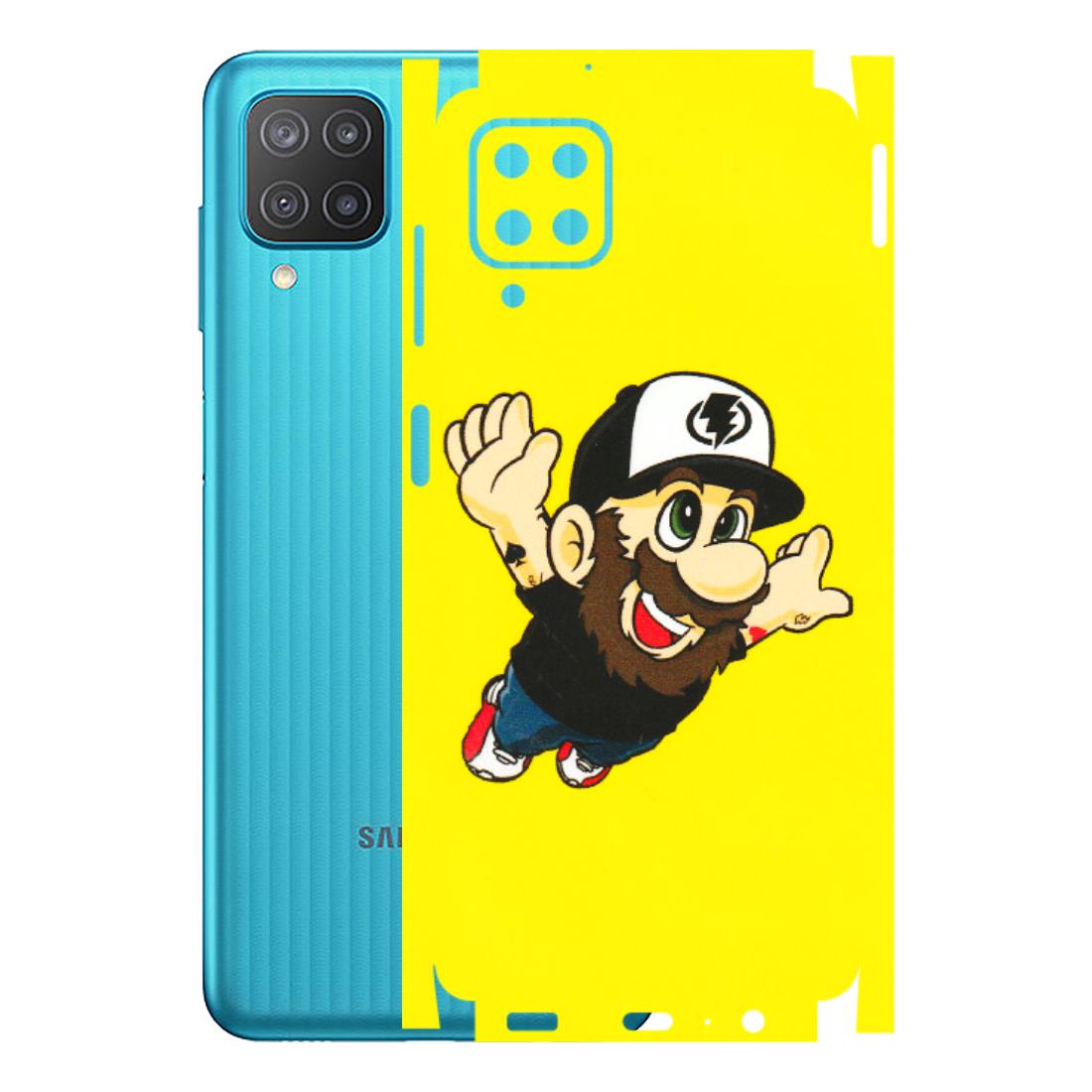 Samsung M/F/Note/Flip and C Phone Skins (All Models) - Flying Beardo - 3D Embossed Finish (L-60) Samsung Galaxy M12