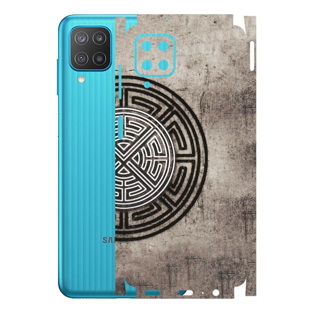 Samsung M/F/Note/Flip and C Phone Skins (All Models) - Mysterious Circular Design - 3D Embossed Finish (L-63) Samsung Galaxy M12