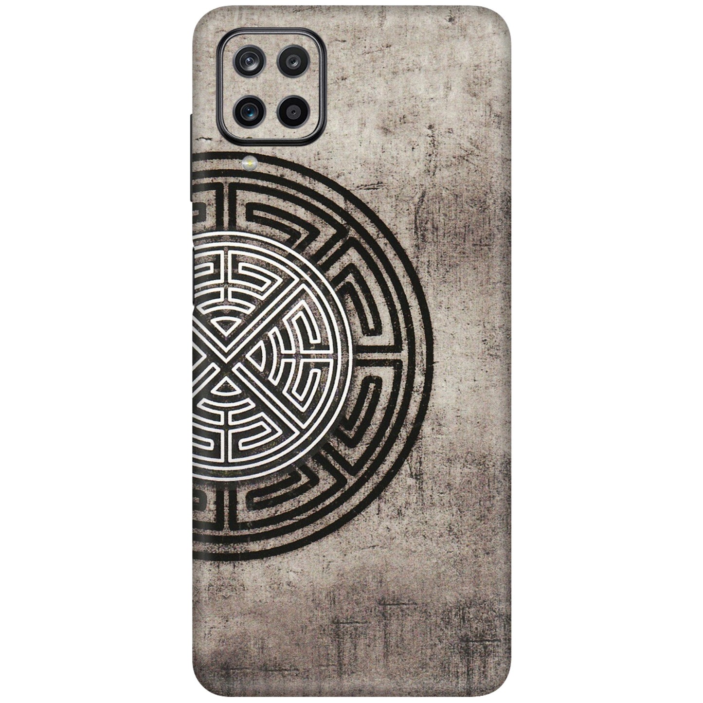 Samsung M/F/Note/Flip and C Phone Skins (All Models) - Mysterious Circular Design - 3D Embossed Finish (L-63) Samsung Galaxy M12